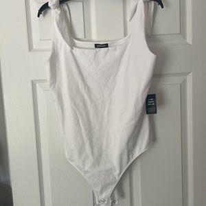 Womens white bodysuit